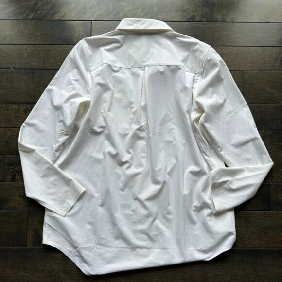 Athleta Technical Button Down Shirt - Picture 2 of 2
